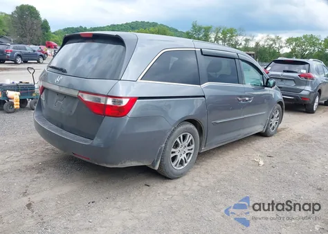 2012 Honda Odyssey Ex from USA, damaged, VIN 5FNRL5H45CB084342